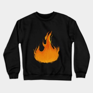 Fire Flame Crewneck Sweatshirt